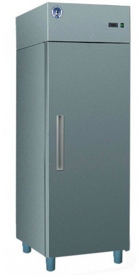 Teleajtós hűtőszekrény 500 l, rozsdamentes külsővel GASTRO C500 INOX