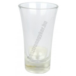Pálinkás pohár, 30-50 ml, jeles, üveg