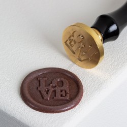 Csokoládé bélyegző, Love, 3 cm