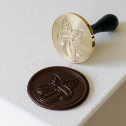 Csokoládé bélyegző, Kávé, 6 cm