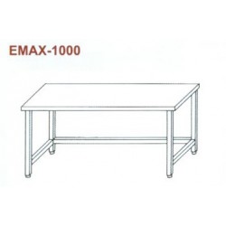 Munkaasztal lábösszekötővel Emax-1000 KR 1600×700×850