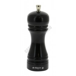 Sóőrlő, lakkozott fekete, 14 cm, Java, de Buyer