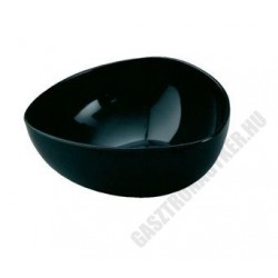 Pohárkrém-desszert tégely, Mini Bowl, fekete, 50 ml, 75x75x30 mm