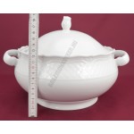 Afrodyta levestál fedővel 2,7 liter, porcelán