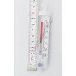 Hűtőhőmérő, alkoholos, 11,5 cm