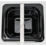 GN edény, 1/6 150 mm, (9516), 2,3 l, fekete, polikarbonát