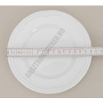 Ouverture couver-zsemle tányér, 16 cm, porcelán