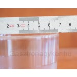 Polikarbonát pohár átlátszó 170 ml (törhetetlen)