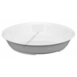 Adagtányér-főzelékes tányér, 21 cm, 0,75 l, törhetetlen polikarbonát